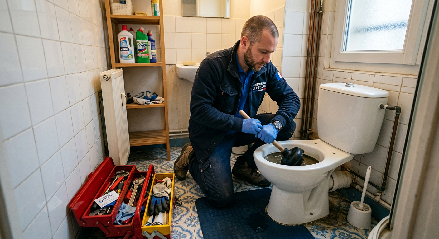 Débouchage de WC bouchés en urgence à Évry-Courcouronnes 91